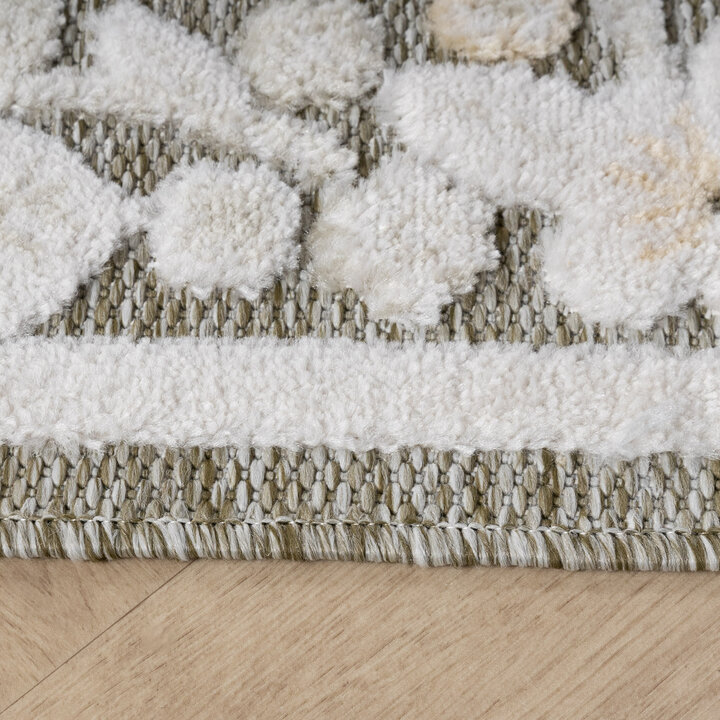 In - & Outdoorteppich - Bloom Oriental Taupe - 5