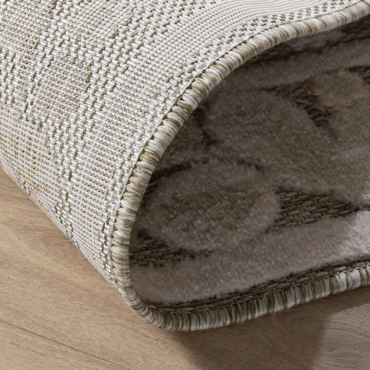 In - & Outdoorteppich - Bloom Oriental Taupe - 6
