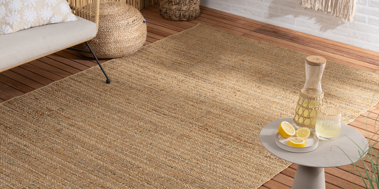 Luxus Jute Teppich Action Bildernull