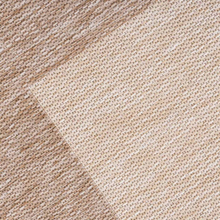 In- & Outdoor Teppich - Sierra Border Creme Beige - 3