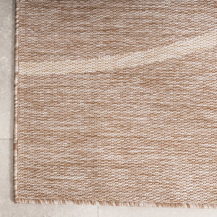 In- & Outdoor Teppich - Sierra Curves Beige Creme - 4