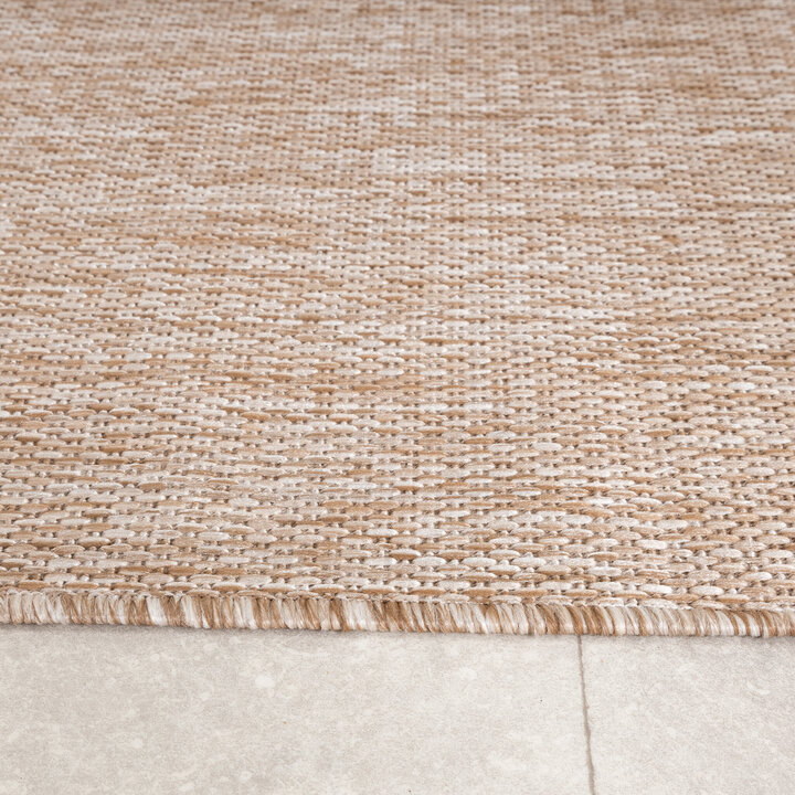 In- & Outdoor Teppich - Sierra Curves Beige Creme - 5