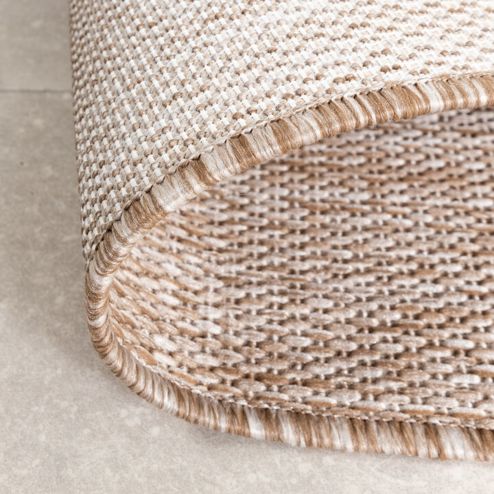 In- & Outdoor Teppich - Sierra Curves Beige Creme - 6
