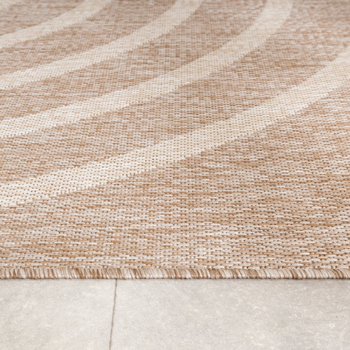 In- & Outdoor Teppich - Sierra Arches Beige Creme - 5