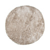 Hochflor Teppich Rund - Glorious Champagner Creme - thumbnail 1