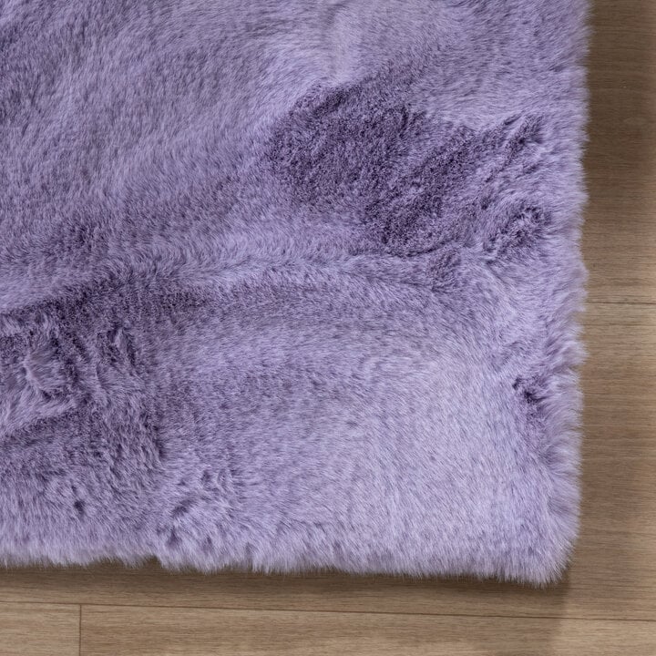 Hochflor Teppich - Comfy Supreme Lila - 3