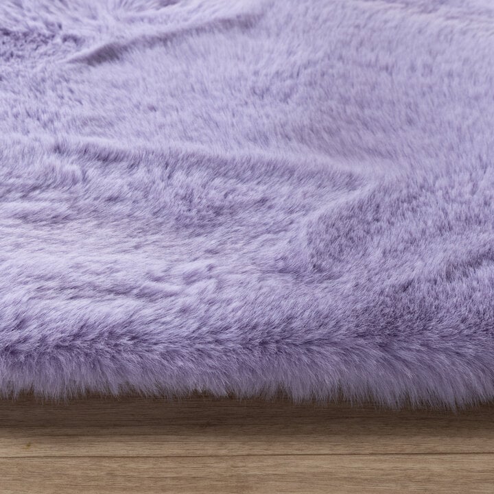 Hochflor Teppich - Comfy Supreme Lila - 4