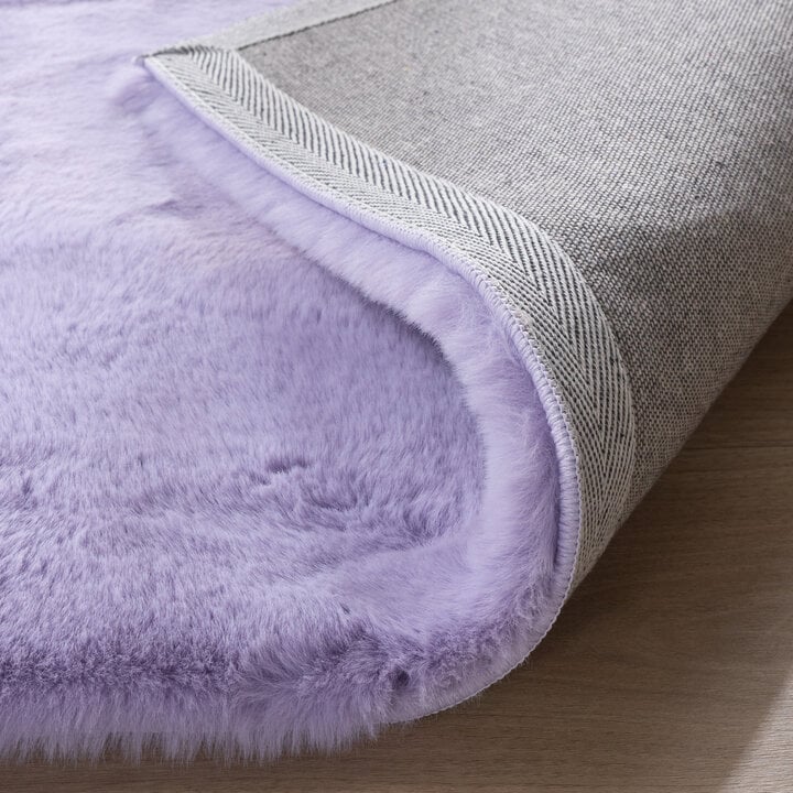Hochflor Teppich - Comfy Supreme Lila - 5