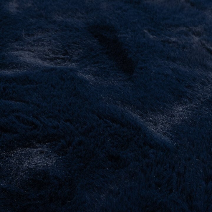Hochflor Teppich - Comfy Supreme Dunkelblau - 3