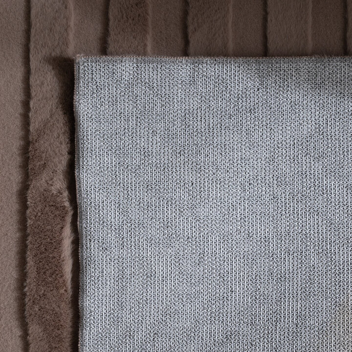 Teppich Organisch - Flowy Wavy Taupe - 6
