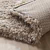 Hochflor Wohnzimmer Teppich - Yves Beige - thumbnail 6