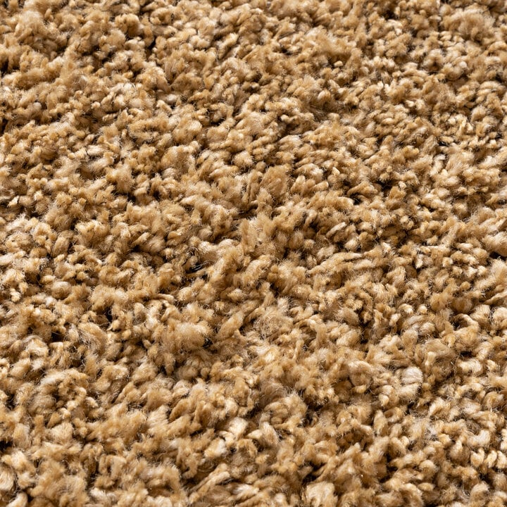 Hochflor Wohnzimmer Teppich - Yves Gold - 3