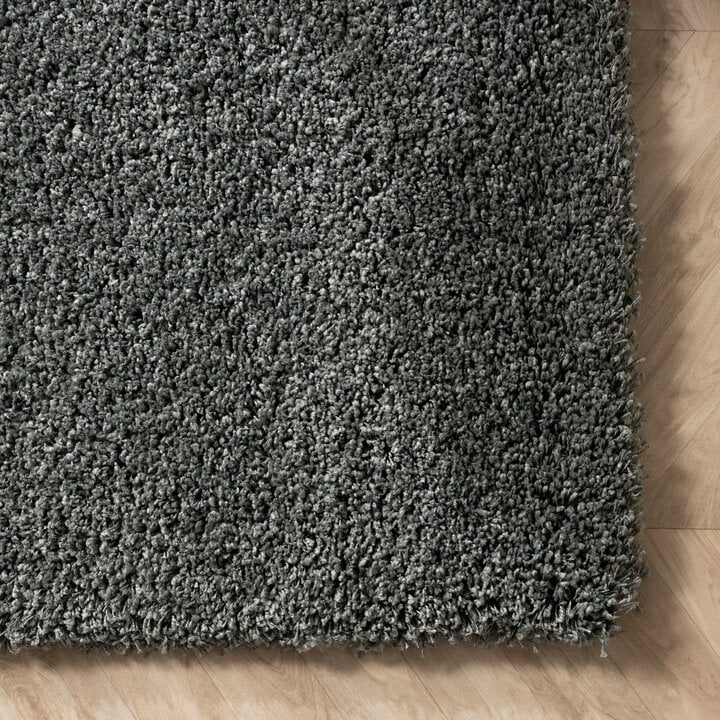 Hochflor Wohnzimmer Teppich - Yves Grün - 4