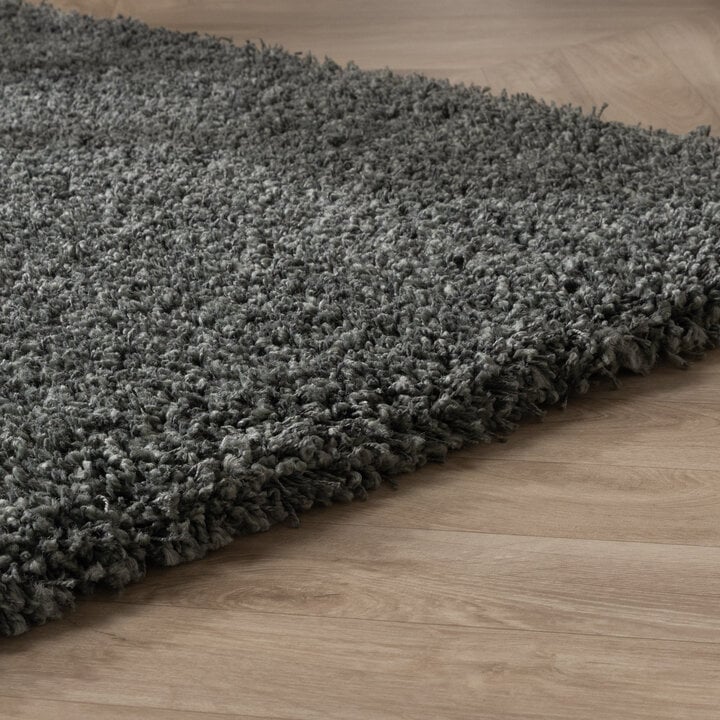 Hochflor Wohnzimmer Teppich - Yves Grün - 5