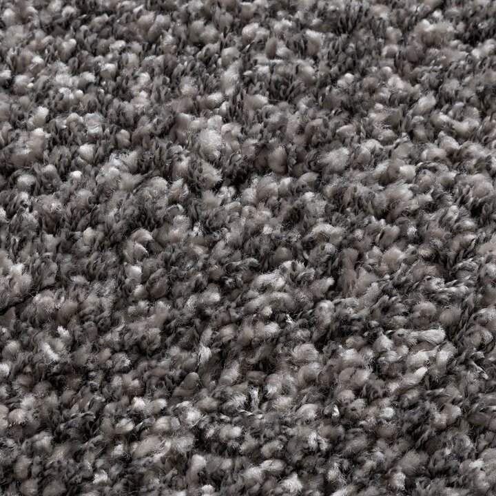 Runder Wohnzimmer Teppich - Yves Grau - 3