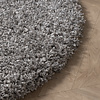 Runder Wohnzimmer Teppich - Yves Grau - thumbnail 5