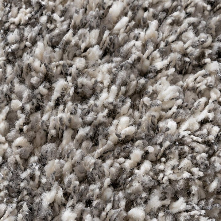 Runder Wohnzimmer Teppich - Yves Hellgrau - 3