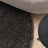 Runder Wohnzimmer Teppich - Yves Anthrazit - thumbnail 2