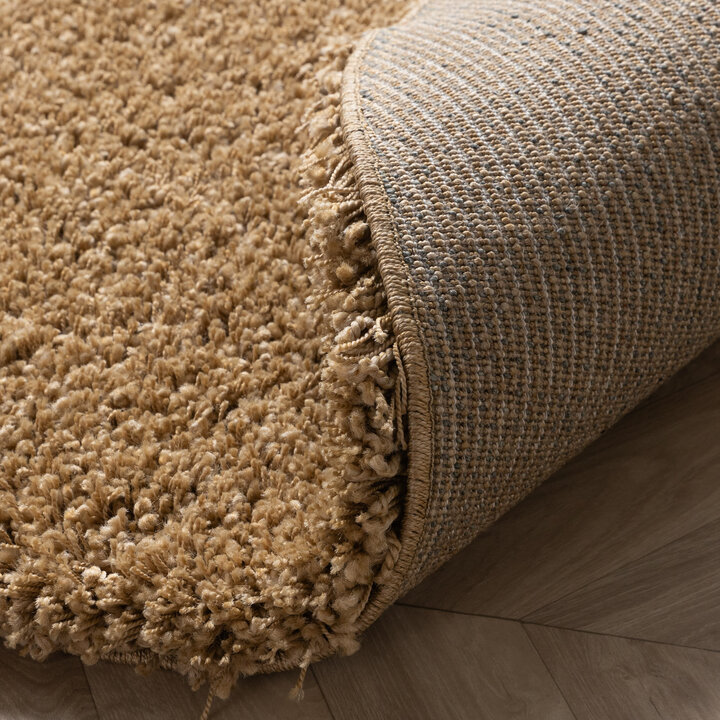 Runder Wohnzimmer Teppich - Yves Gold - 6