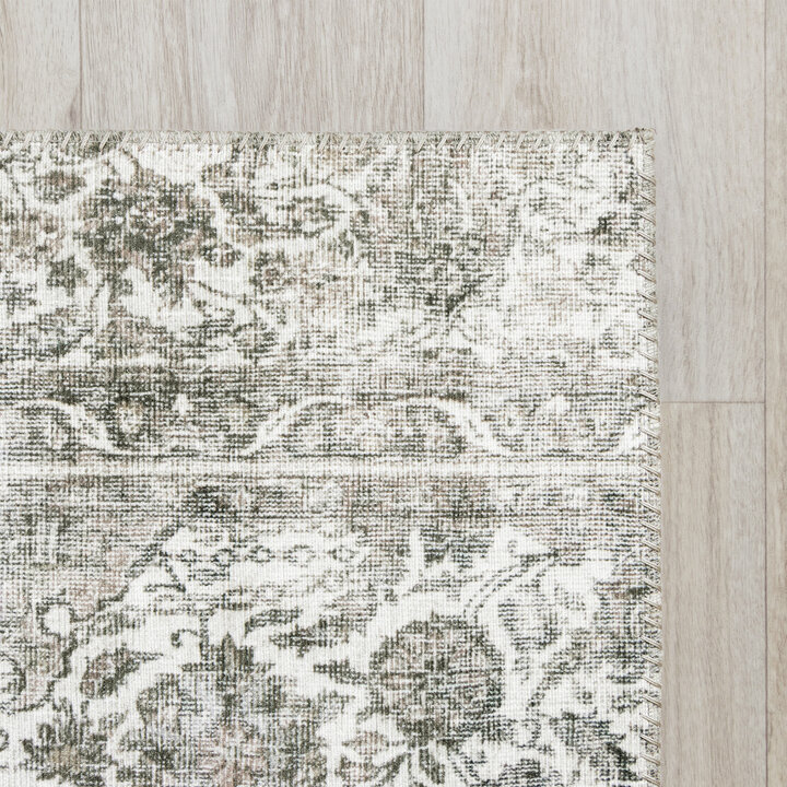 Patchwork Teppich - Lago Grau - 3