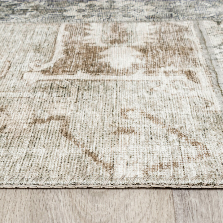 Patchwork Teppich - Lago Grau - 4