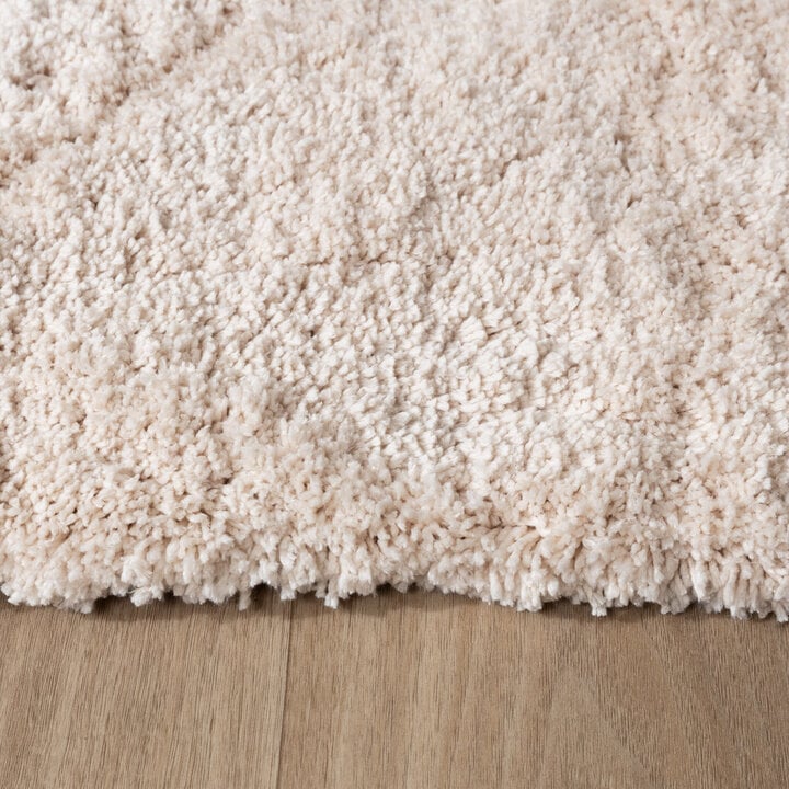 Hochflor Teppich Waschbar - Ziggy Creme - 5