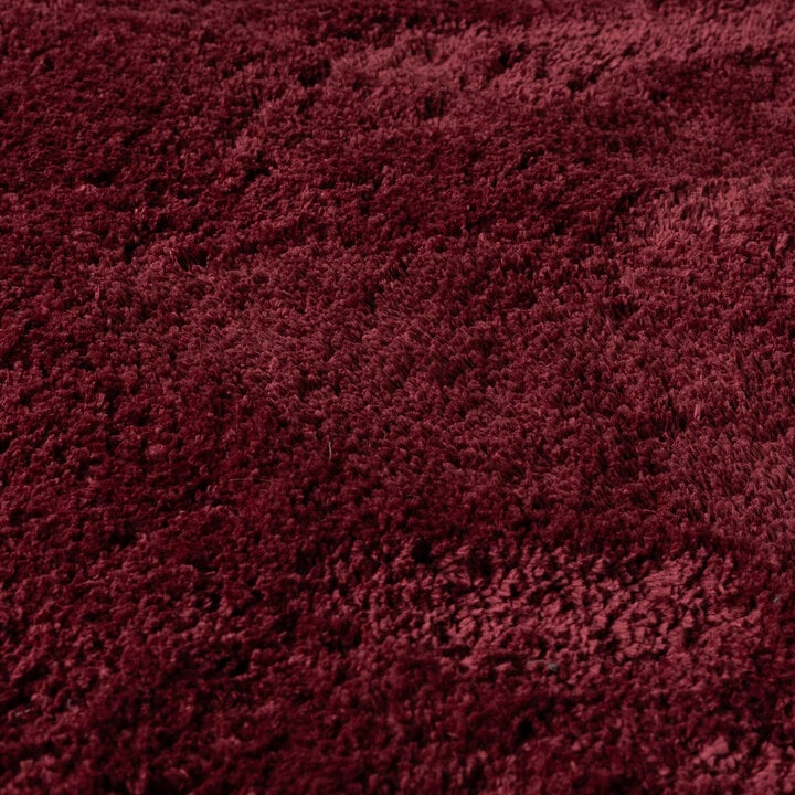 Hochflor Teppich Waschbar - Ziggy Rot - 3