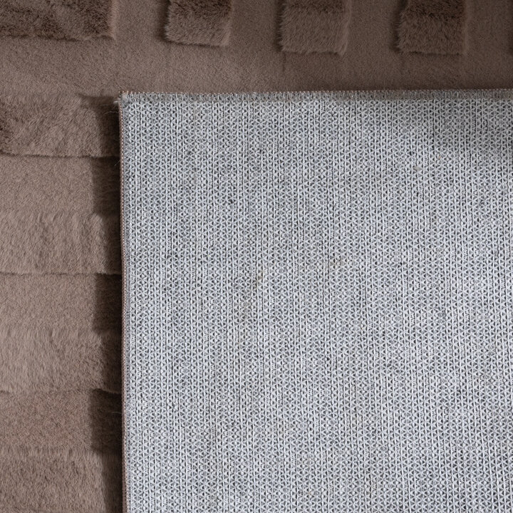 Teppich Organisch - Flowy Lines Taupe - 6
