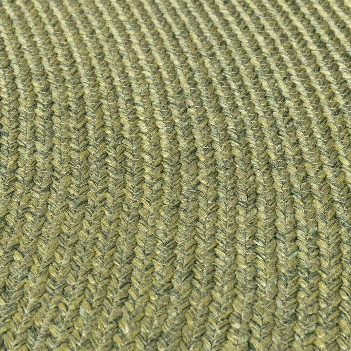 In- & Outdoor Jute Teppich Rund - Bali Grün - 3