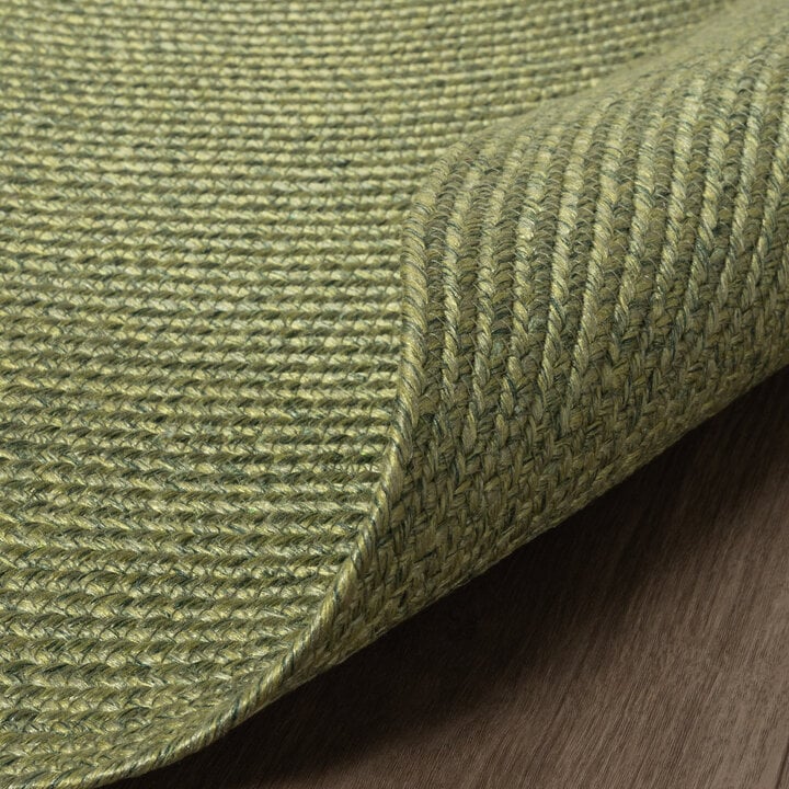 In- & Outdoor Jute Teppich Rund - Bali Grün - 6