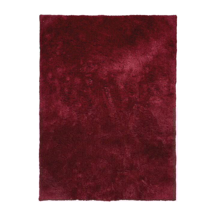 Hochflor Teppich Waschbar - Ziggy Rot - 1