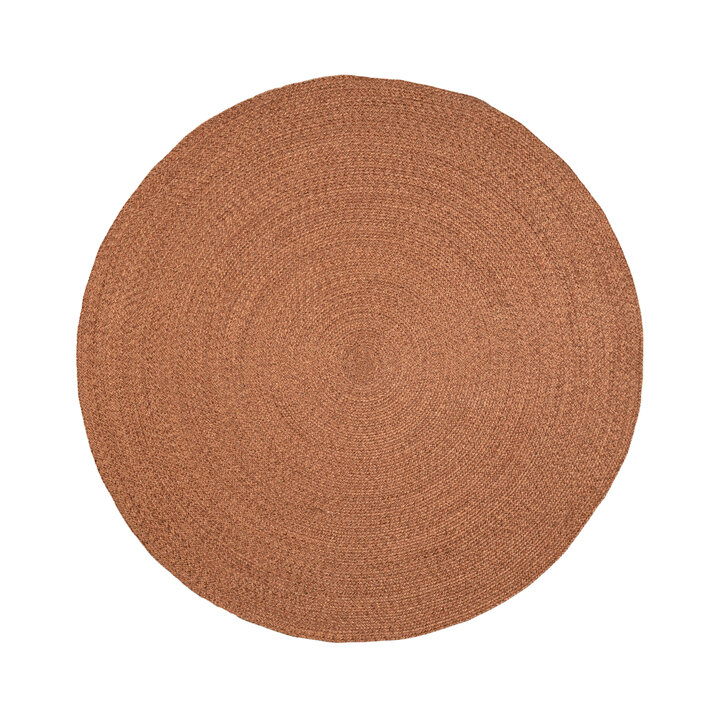 In- & Outdoor Jute Teppich Rund - Bali Terra - 1