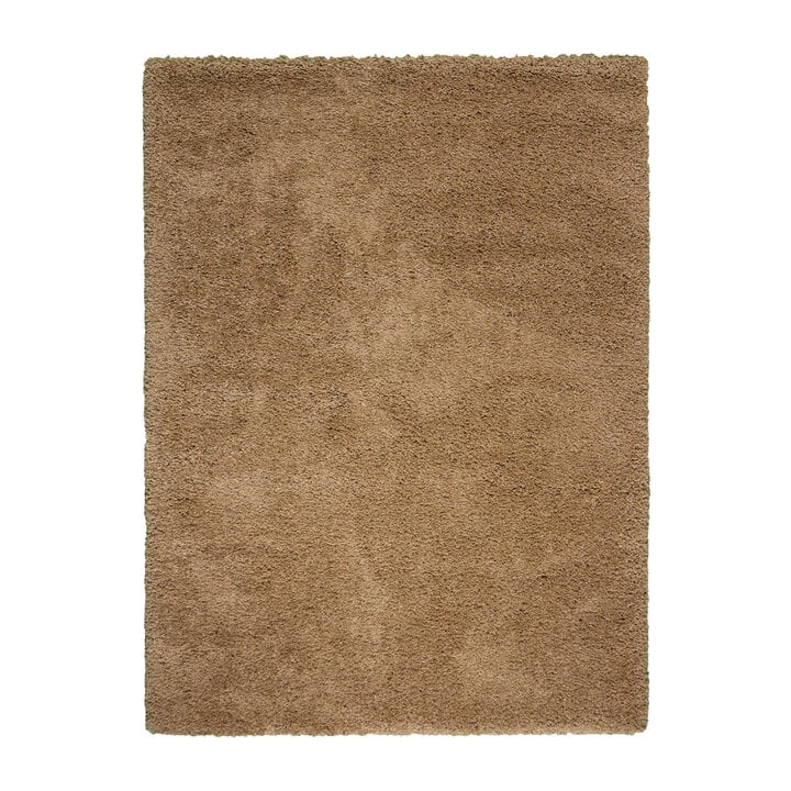 Hochflor Wohnzimmer Teppich - Yves Gold - 1