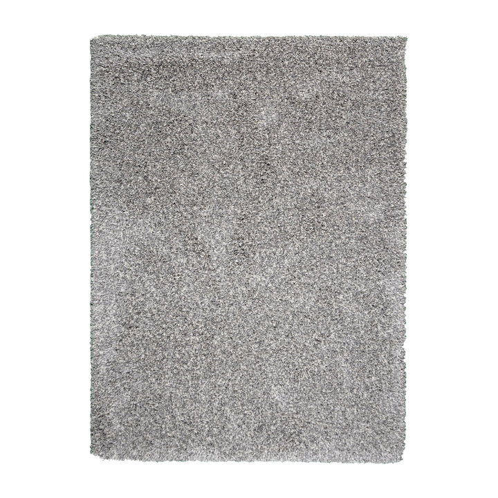 Hochflor Wohnzimmer Teppich - Yves Hellgrau - 1