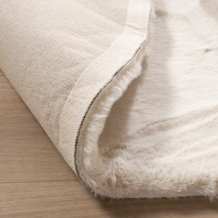 Hochflor Teppich Oval - Comfy Supreme Creme - 6