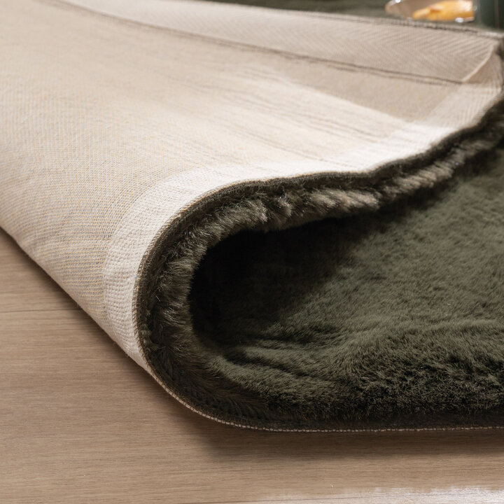 Hochflor Teppich - Comfy Supreme Grün - 6