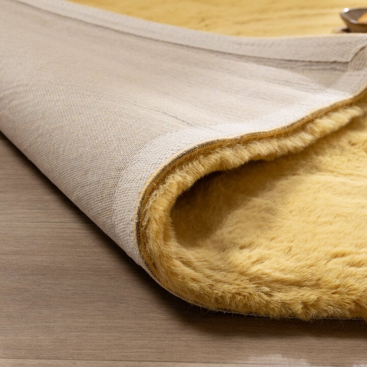 Hochflor Teppich - Comfy Supreme Gelb - 6