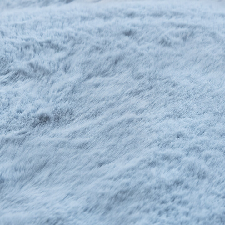 Hochflor Teppich Rund - Comfy Supreme Hellblau - 3
