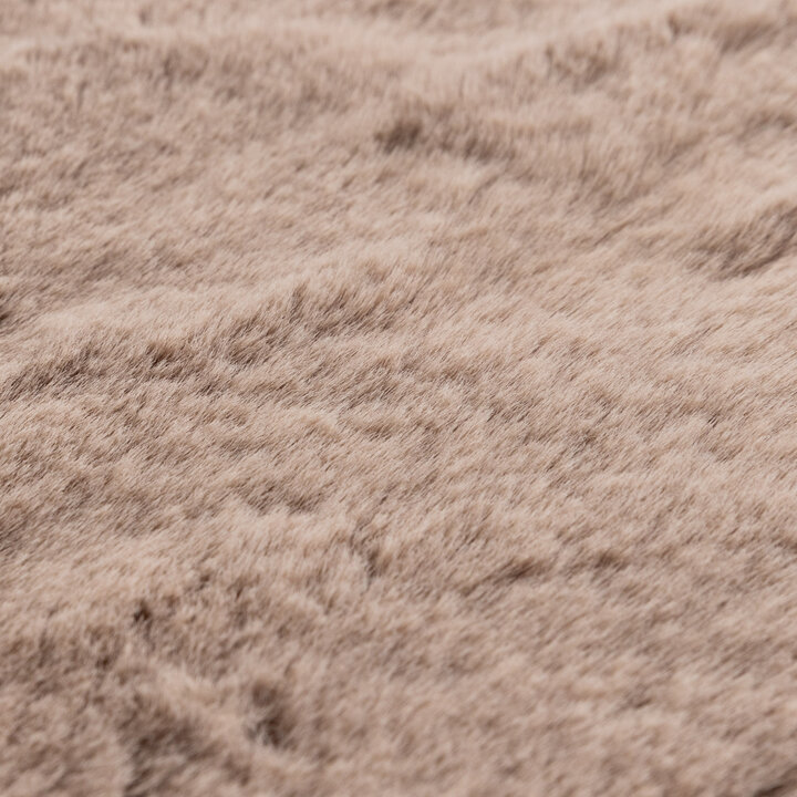 Hochflor Teppich Rund - Comfy Supreme Taupe - 3