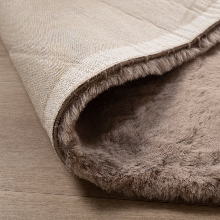Hochflor Teppich - Comfy Supreme Taupe - 6