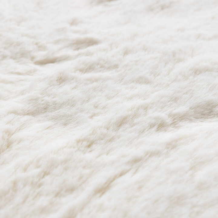 Hochflor Teppich Rund - Comfy Supreme Weiß - 3