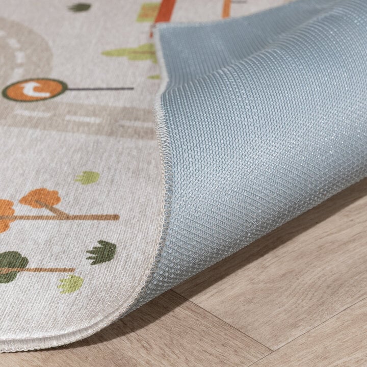 Auto Spielteppich - Rocky Ride Grau - 6