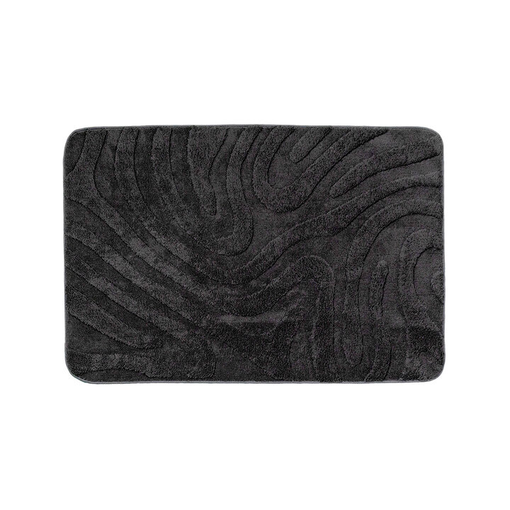 Badteppich - Cassie Shapes Schwarz - 2