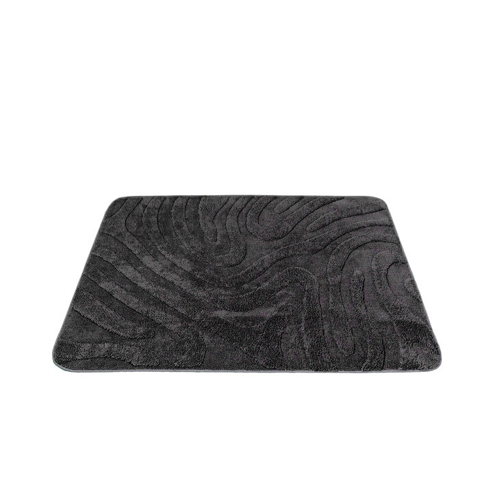 Badteppich - Cassie Shapes Schwarz - 1