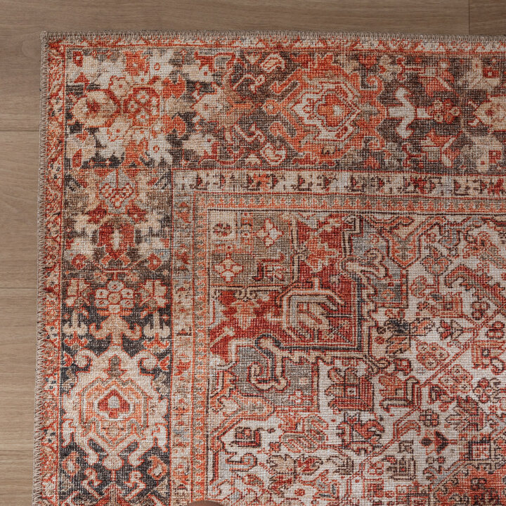Orientteppich - Liva Kashan Terrakotta - 4