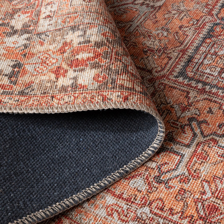 Orientteppich - Liva Kashan Terrakotta - 6