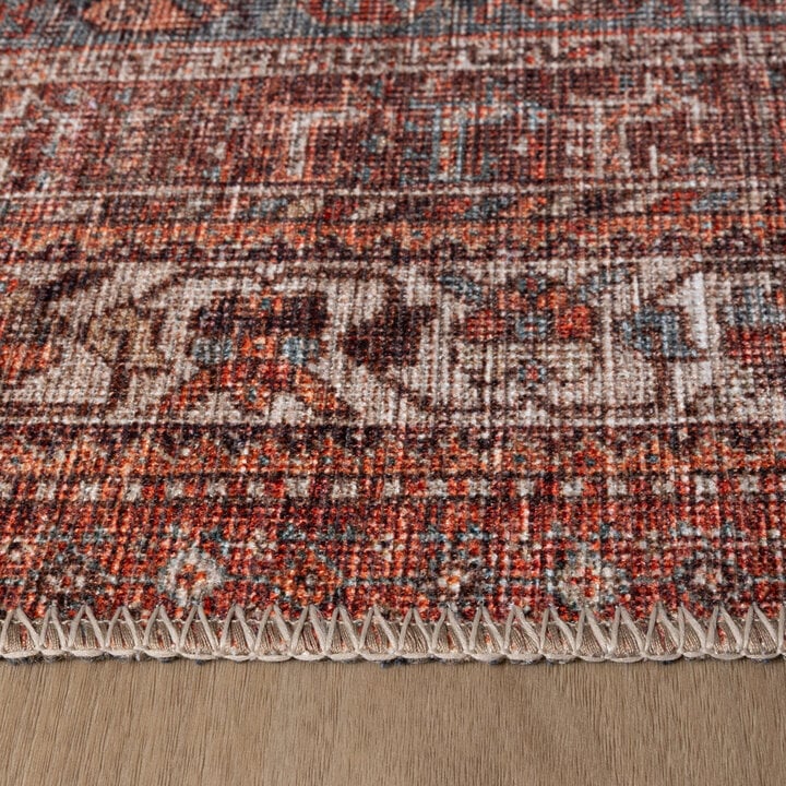 Orientteppich - Liva Medaillon Terrakotta - 5