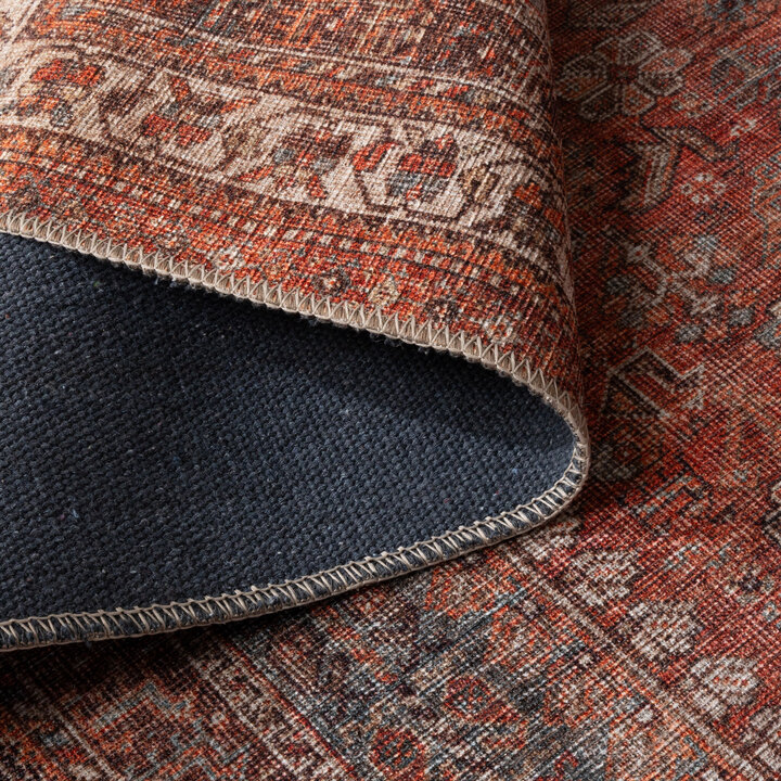 Orientteppich - Liva Medaillon Terrakotta - 6
