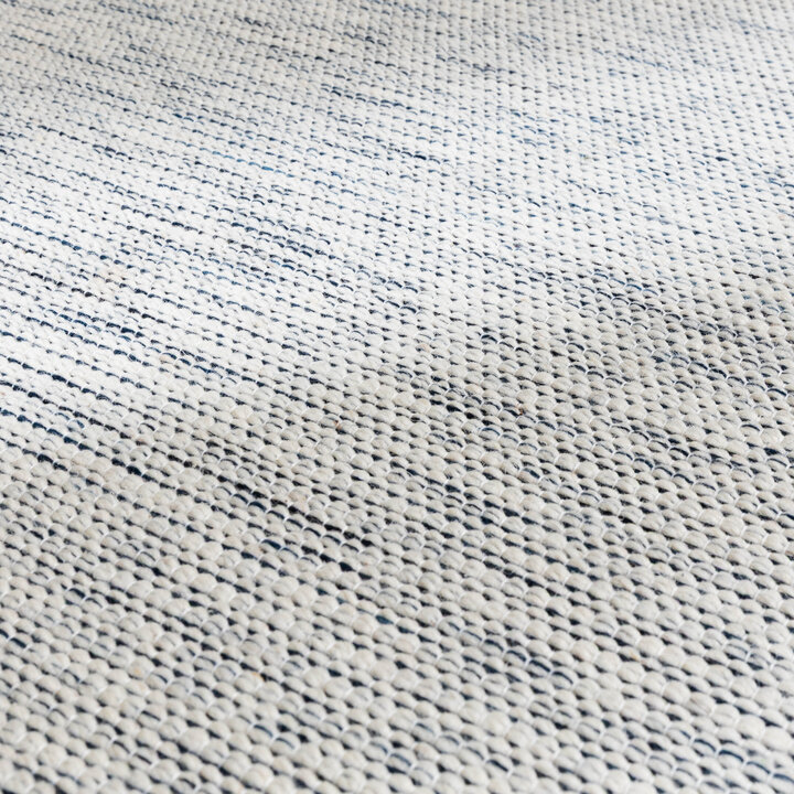 Teppich Wolle - Savine Dunkelblau Meliert - 3