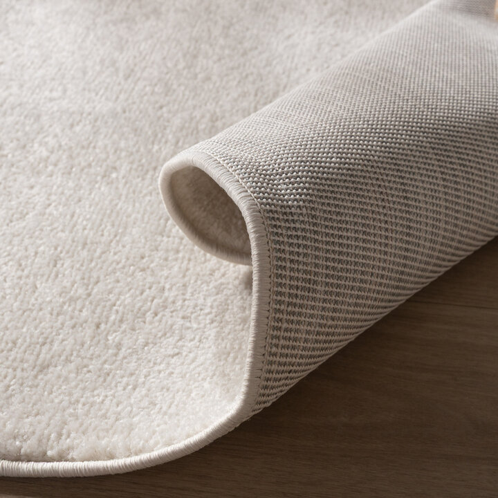 Kurzflor Teppich - Essenza Creme - 6